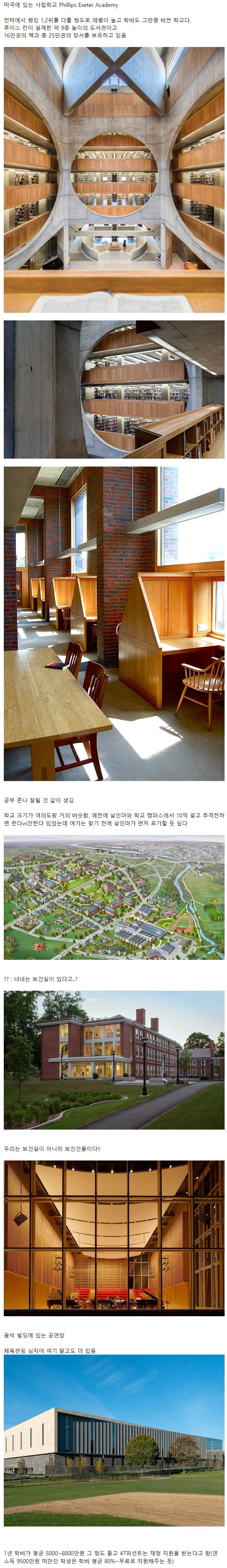 전세계 고등학교 중 도서관 장서수가 많은 학교