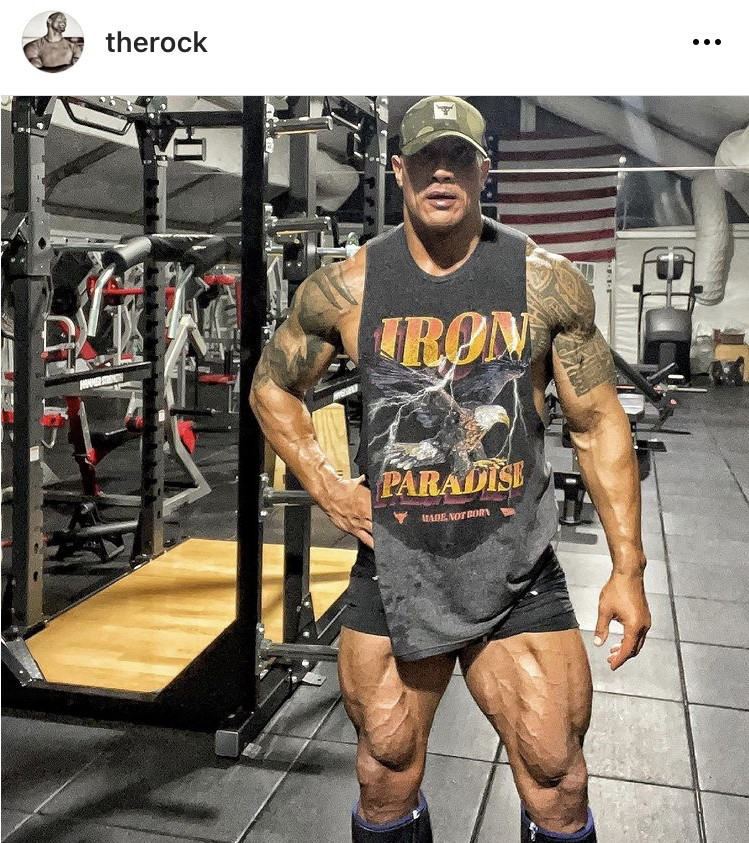 드웨인 존슨 최근 피지컬 근황 ㄷㄷ