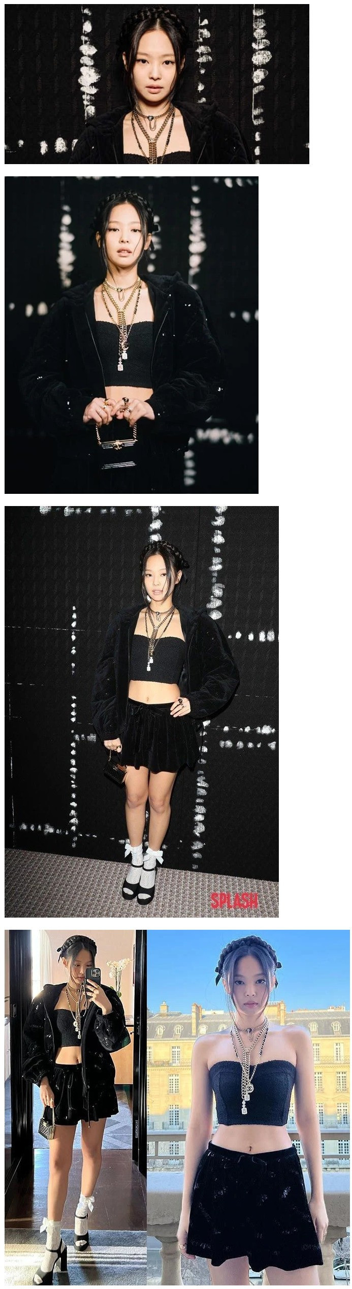 제니 이번 샤넬쇼 착장