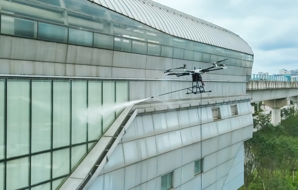 요즘 건물 외벽 청소하는 방법