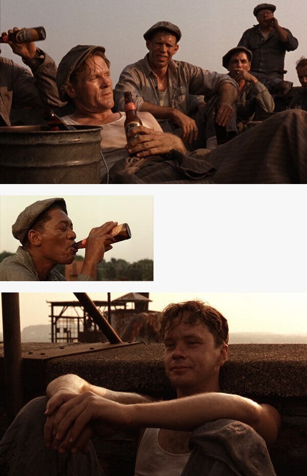 띵작.. 쇼생크탈출 명장면 넘버원