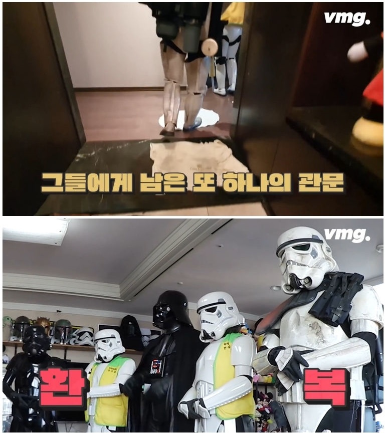 인천에 등장한 화제의 등굣길 다스베이더 인터뷰 - 꾸르