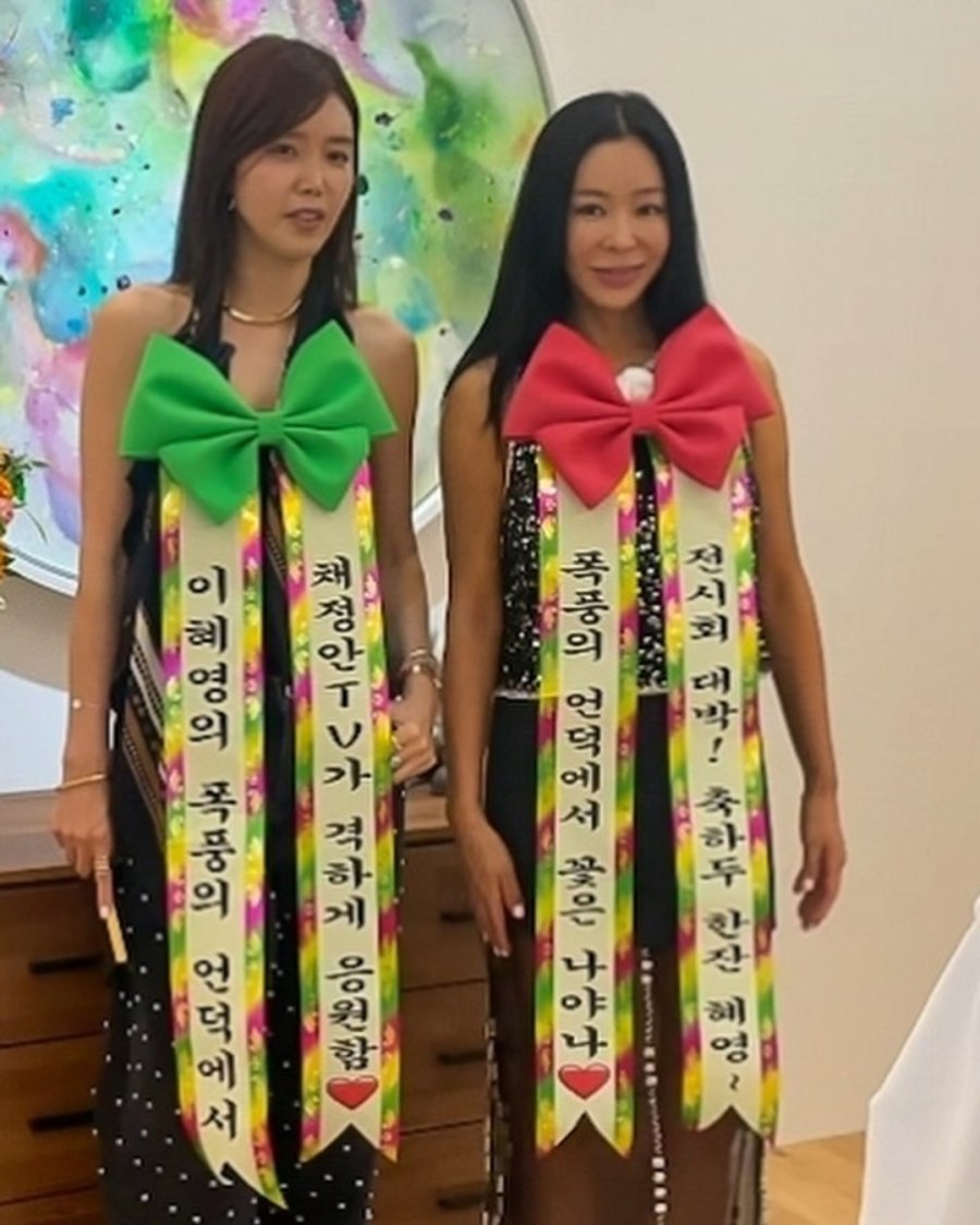 이혜영 채정안 근황 ㄷㄷ