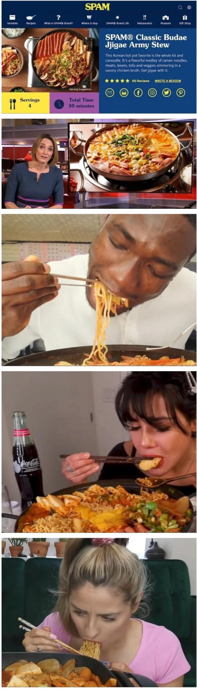 부대찌개 곧 외국인들도 먹을듯..
